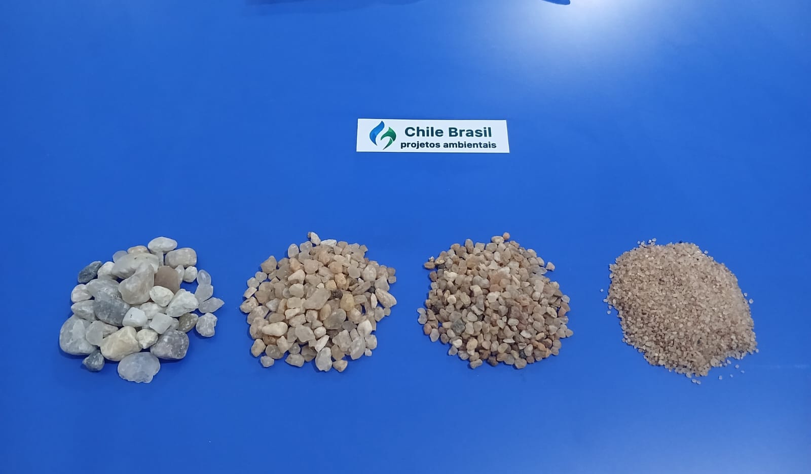 Imagem Areias filtrantes para tratamento de água